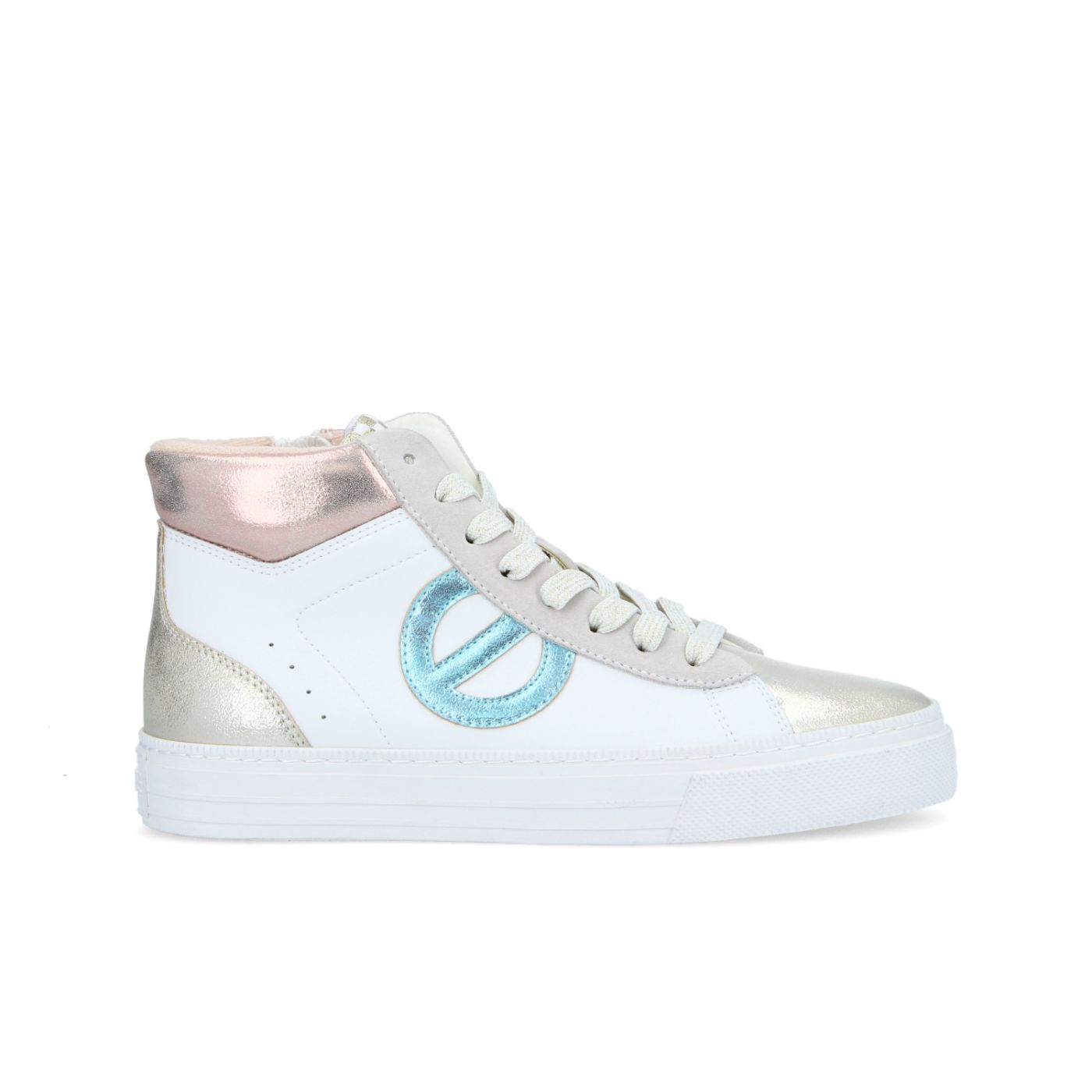STRIKE MID CUT - NAPPA/BRIGHTY - WHITE/L.GOLD